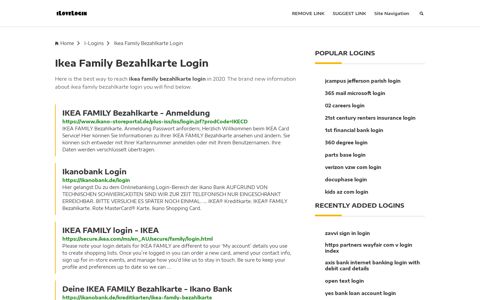 Ikea Family Bezahlkarte Login ❤️ One Click Access - iLoveLogin