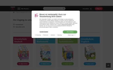 Digitale Angebote des Friedrich Verlags für Lehrende