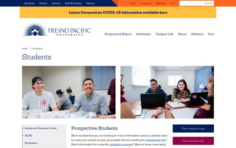 Students - Fresno Pacific University