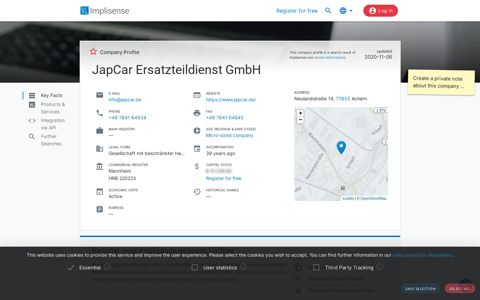JapCar Ersatzteildienst GmbH | Implisense