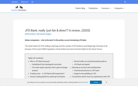 JFD Bank: really 'just fair & direct'? A review…(2020) | Kagels ...