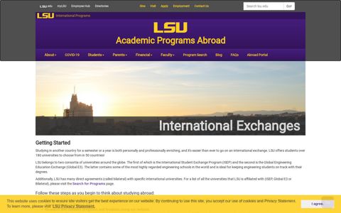 International Exchanges | Academic Programs Abroad