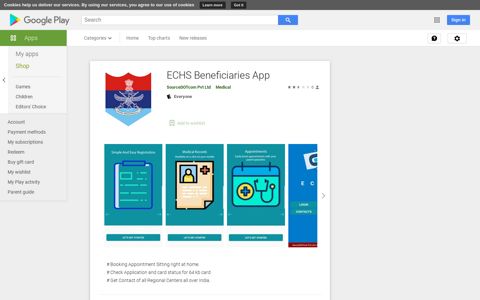 ECHS Beneficiaries App – Apps on Google Play
