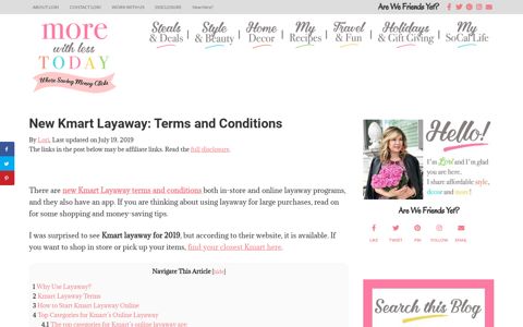New Kmart Layaway: Terms and Conditions for 2019