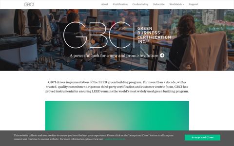 GBCI | Green Business Certification Inc.