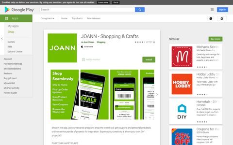 JOANN - Shopping & Crafts - Apps on Google Play