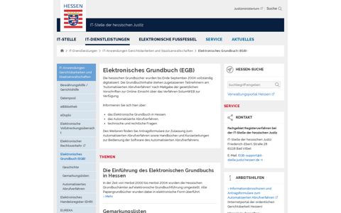 Elektronisches Grundbuch (EGB) | IT-Stelle der hessischen ...