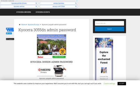 Kyocera 3055dn admin password - Kyocera Ecosys Driver ...