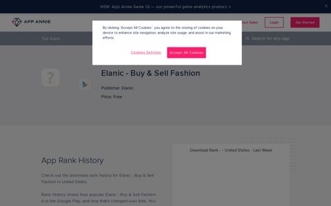 Elanic - Buy & Sell Fashion App Ranking and Store Data | App ...