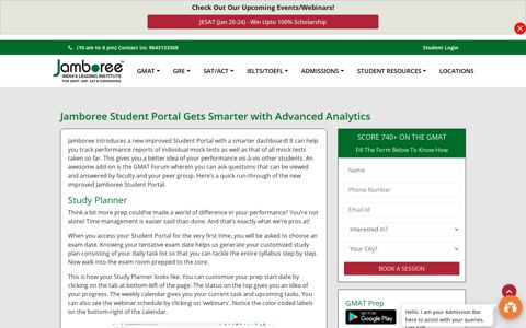 Jamboree Student Portal Gets Smarter with Advanced Analytics