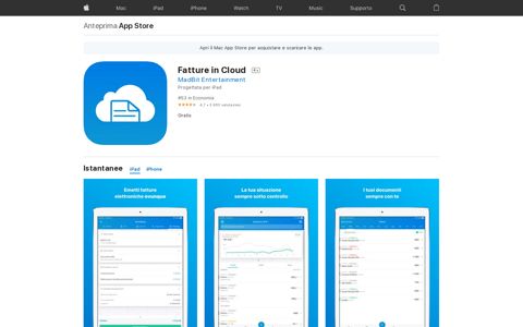 ‎Fatture in Cloud su App Store