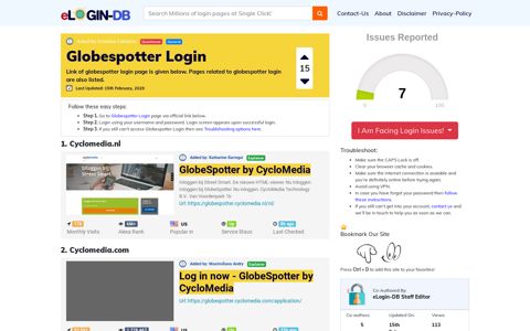 Globespotter Login - A database full of login pages from all ...