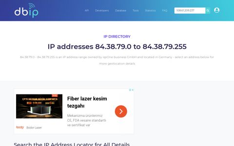 84.38.79 Germany - ispOne business GmbH - Search IP ...