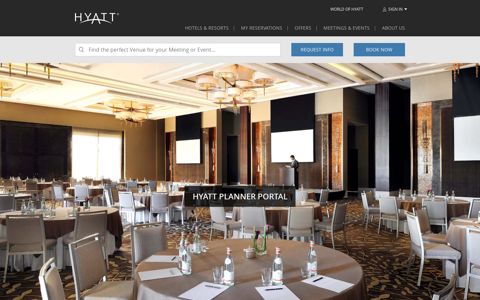 Meeting Planner Portal - Hyatt