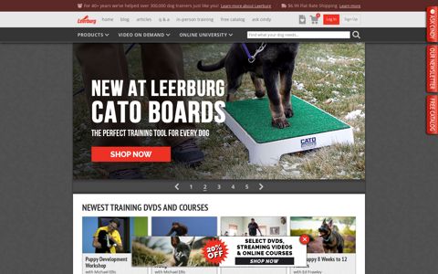Leerburg | 17,500 pages of dog training information, 935 free ...