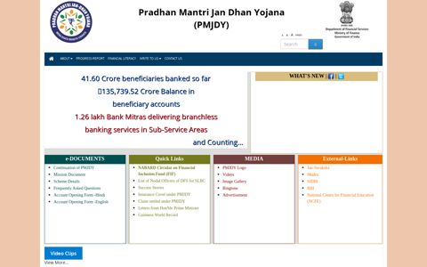 Pradhan Mantri Jan-Dhan Yojana | Department of Financial ...