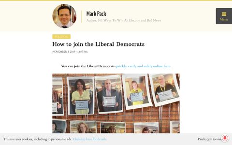 How to join the Liberal Democrats - Mark Pack