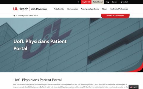 UofL Physicians Patient Portal | UofL Physicians