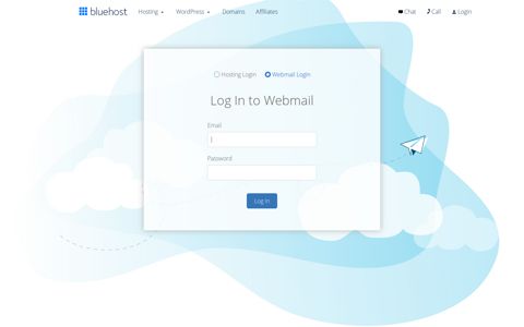 Webmail Login - Bluehost - the Bluehost cPanel login