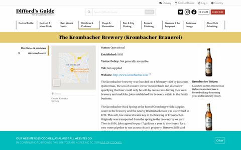 The Krombacher Brewery (Krombacher Brauerei)