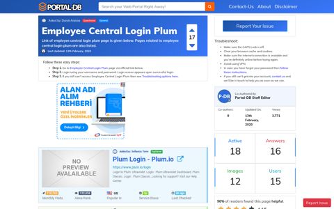 Employee Central Login Plum - Portal-DB.live