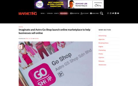 Imaginato and Astro Go Shop launch online marketplace to ...