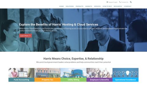 Harris Local Government: Integrated Financial Solutions