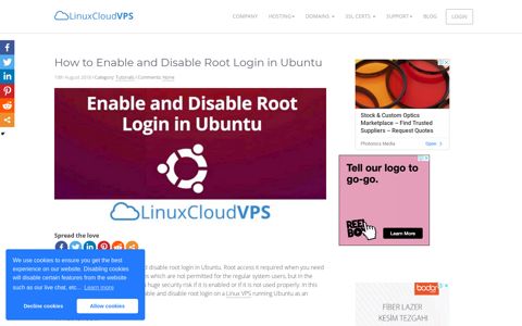 How to Enable and Disable Root Login in Ubuntu ...