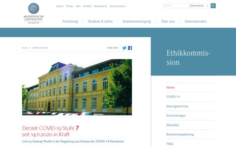 Ethikkommission - Medizinische Universität Innsbruck