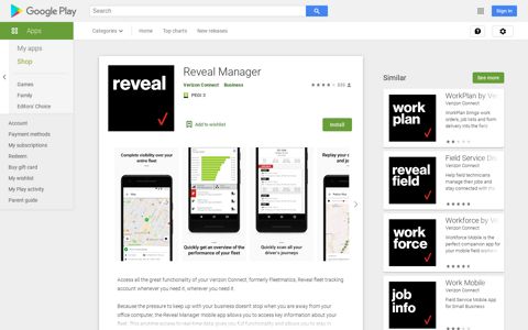 Reveal Manager – Apps on Google Play