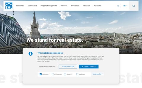 EHL Immobilien: We stand for real estate