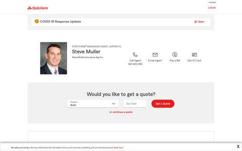 Steve Muller - State Farm Insurance Agent in Jupiter, FL