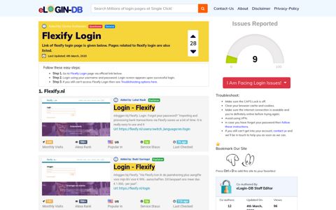 Flexify Login - A database full of login pages from all over the ...