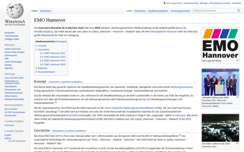 EMO Hannover – Wikipedia