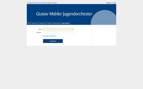 Mein GMJO - Gustav Mahler Jugendorchester - Probespiel
