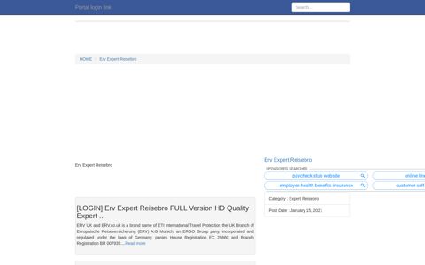 [LOGIN] Erv Expert Reisebro FULL Version HD Quality Expert ...