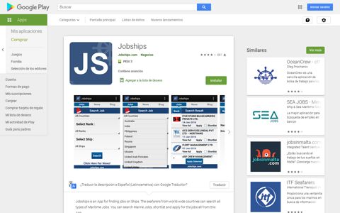 Jobships - Apps en Google Play