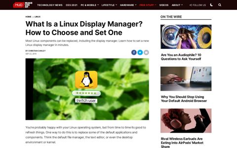 What Is a Linux Display Manager? How to Choose and Set One