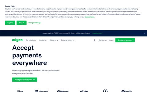 Adyen | The payments platform built for growth