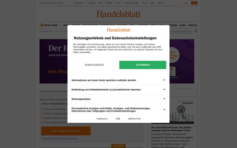 Handelsblatt Digitalpass - Premium-Welt des Handelsblatt ...