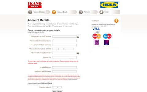 IKEA Logo - Ikano Payments - Ikano Bank