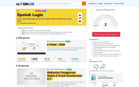 Epatuh Login - A database full of login pages from all over the ...