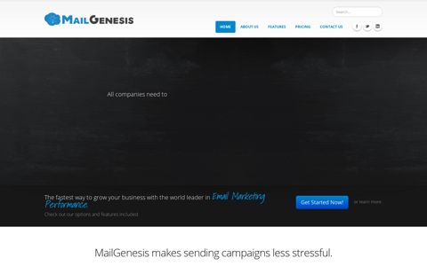 Mail Genesis - Email Service Provider