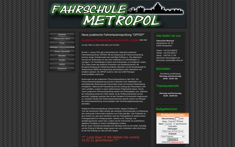 Fahrschule Metropol - Startseite