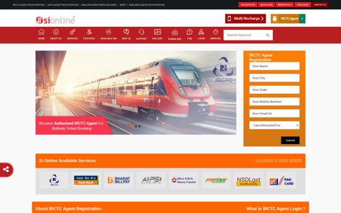 IRCTC Agent Registration | Become an Authorized IRCTC ...