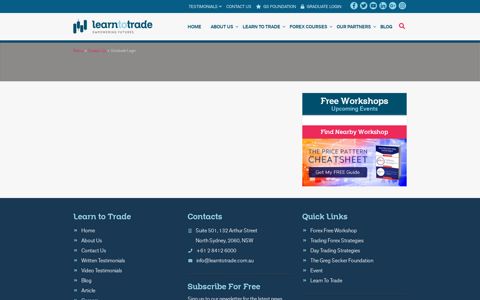 Graduate Login | Learn To Trade