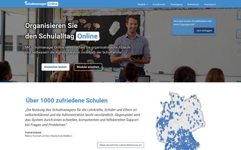 Schulmanager Online: Web-Plattform für die Schulorganisation