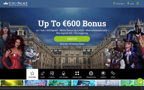 Euro Palace | Online Casino | Best Slot Games