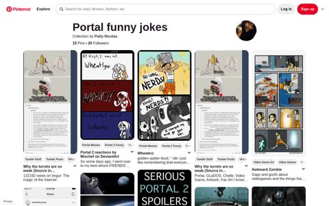 10+ Portal funny jokes ideas | portal game, portal memes, portal