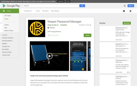 Keeper Password Manager - Apps on Google Play